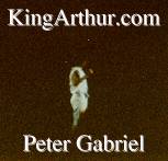 Peter Gabriel performing live in Philadelphia, 1983