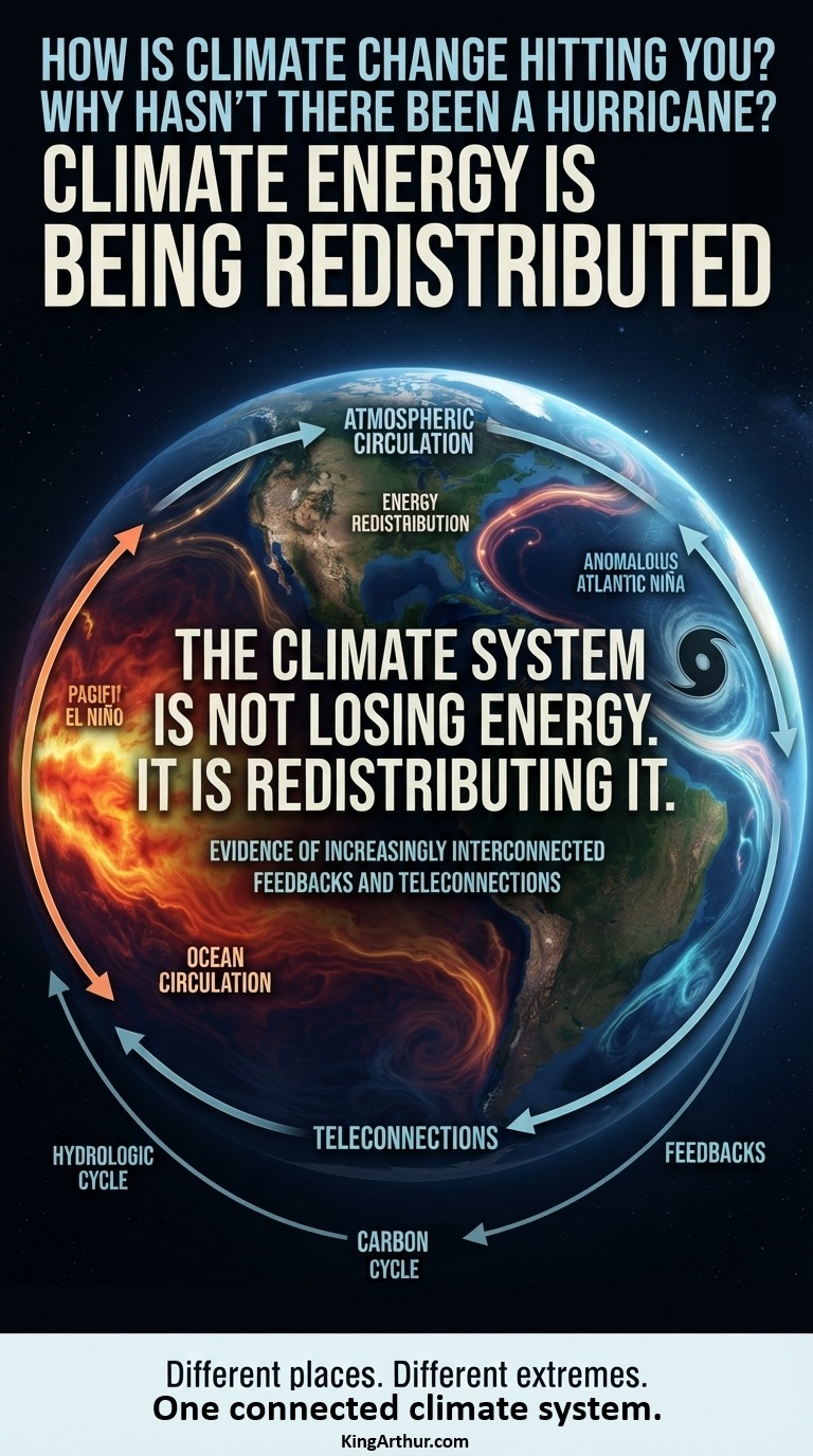 Climate Energy Is Being Redistributed