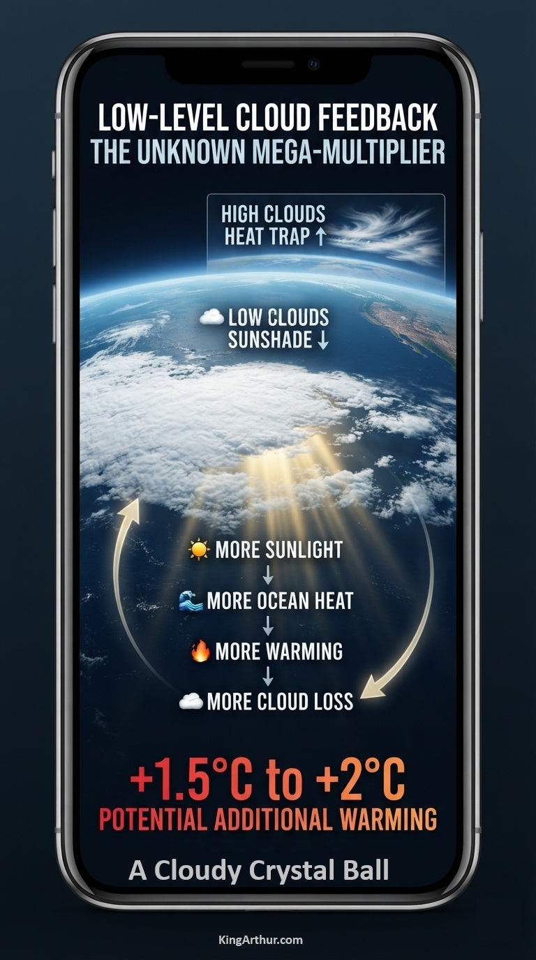 Low-Level Cloud Feedback: The Unknown Mega-Multiplier