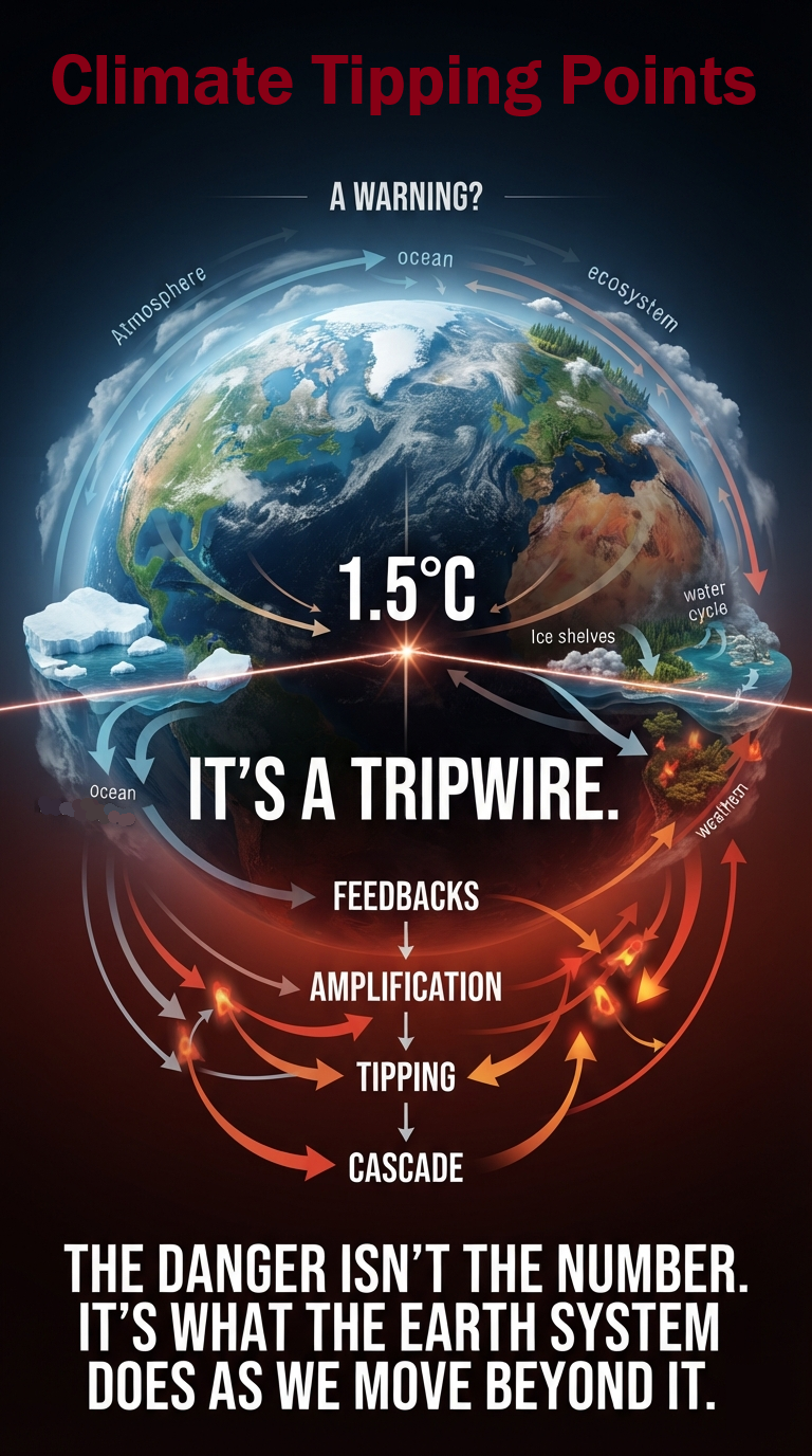 Climate Change: The 1.5°C Tripwire