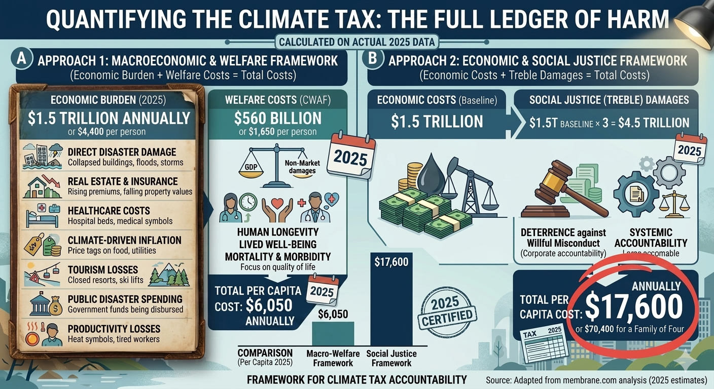 The Climate Tax: The Full Ledger of Harm
